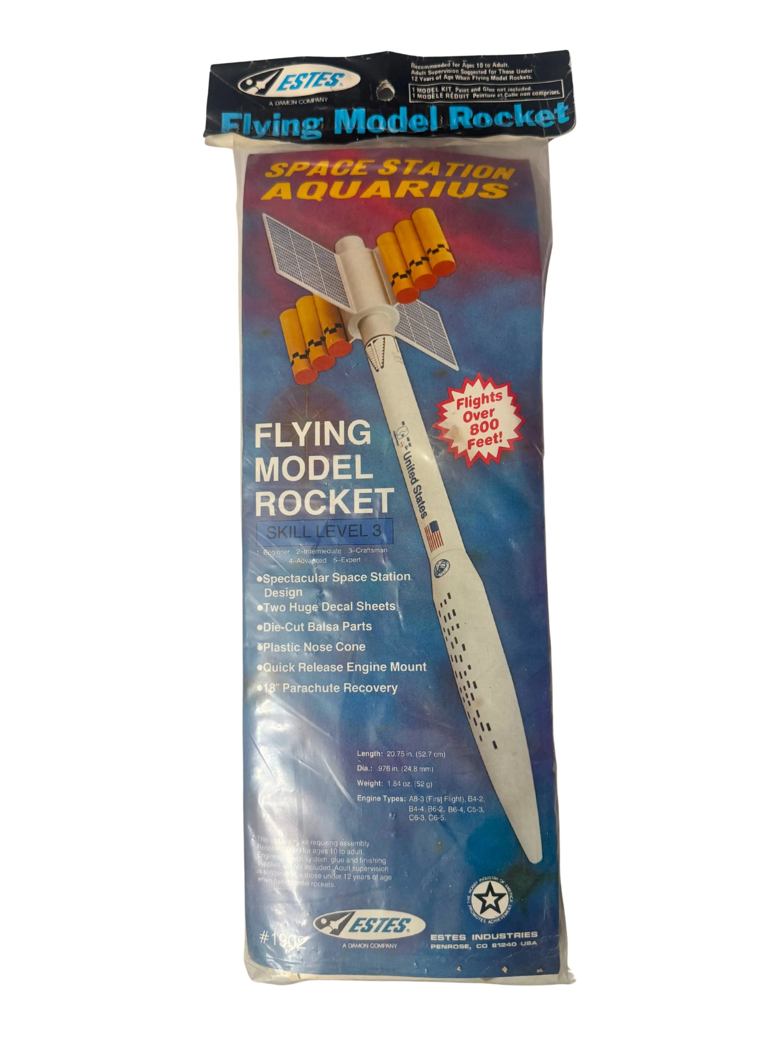 Buy Estes Blue Ninja (Sparkling Blue) Flying Model Rocket Kit